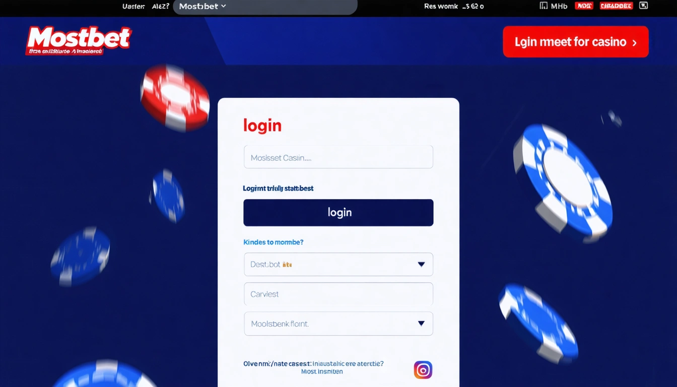 login Mostbet