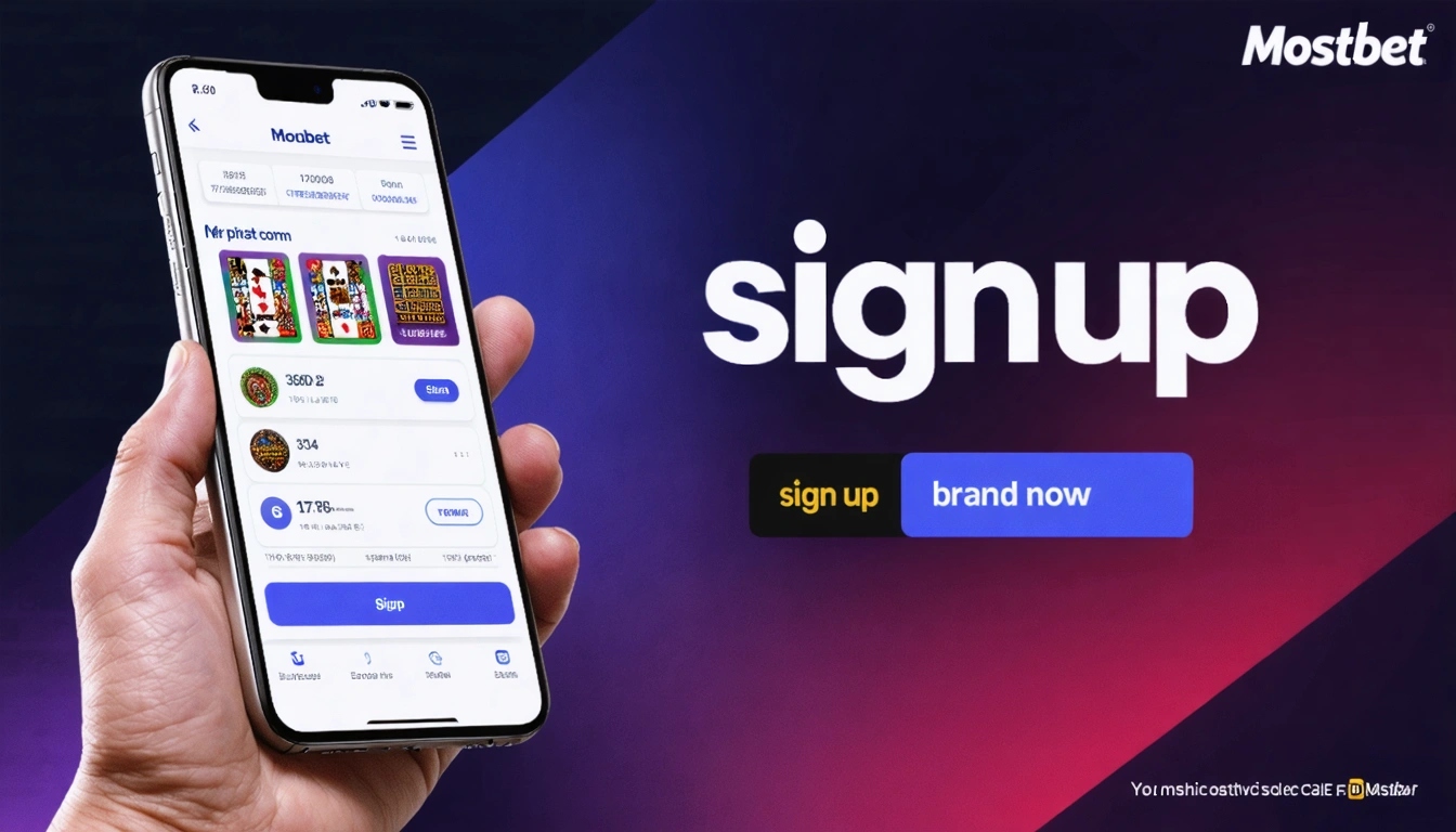 signup Mostbet